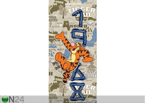 Fleece kuvatapetti DISNEY TIGER 90x202 cm