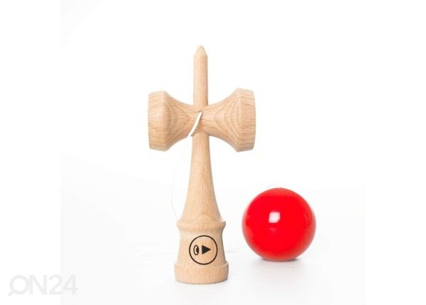 Kendama Play Pro II punainen 18,5 cm