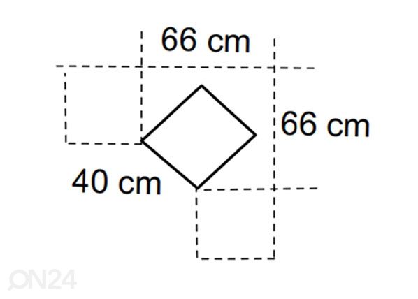 Kulmahylly MRK 483 40 cm