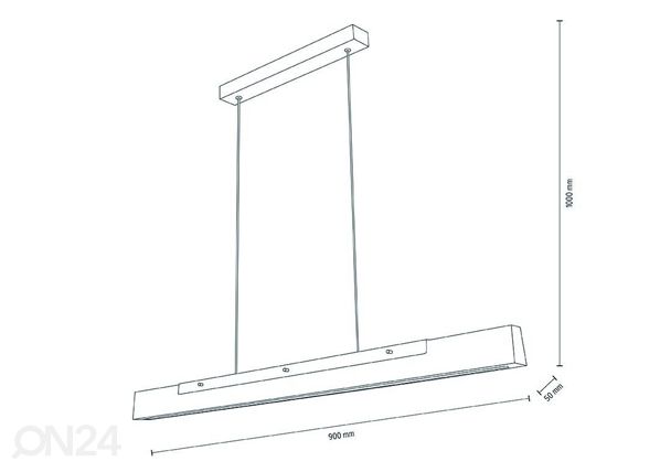 LED -riippuvalaisin Madera