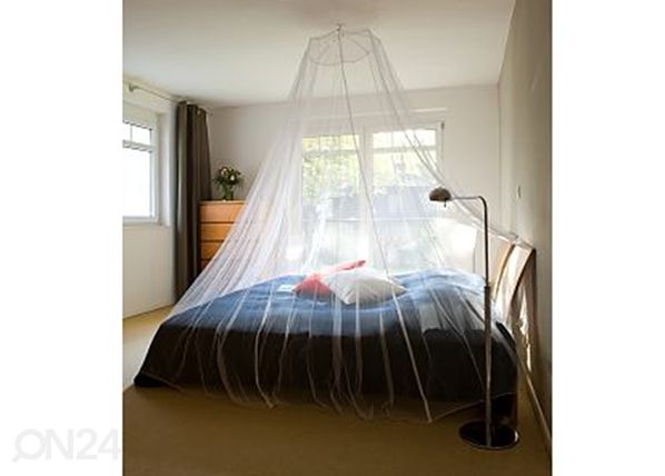 Sängyn hyönteisverkko 12,5x2,5 m, valkoinen