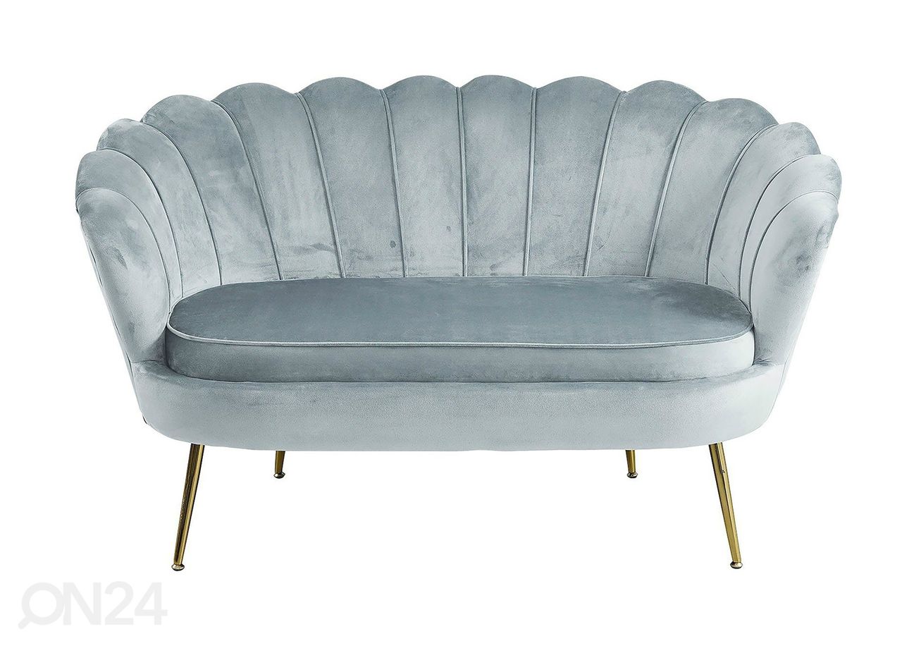 2-istuttava sohva, harmaa kuvasuurennos