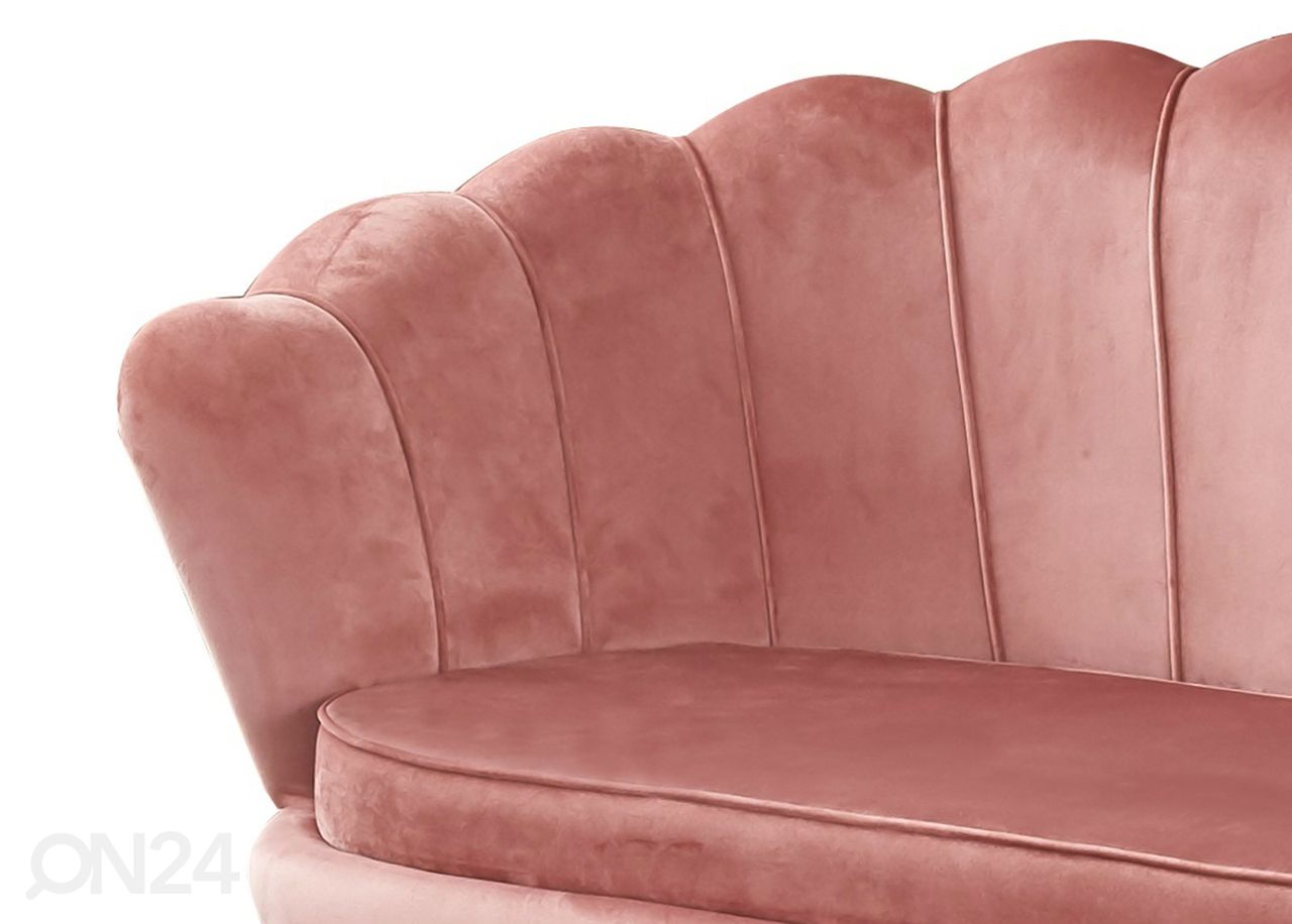 2-istuttava sohva, , vaaleanpunainen kuvasuurennos