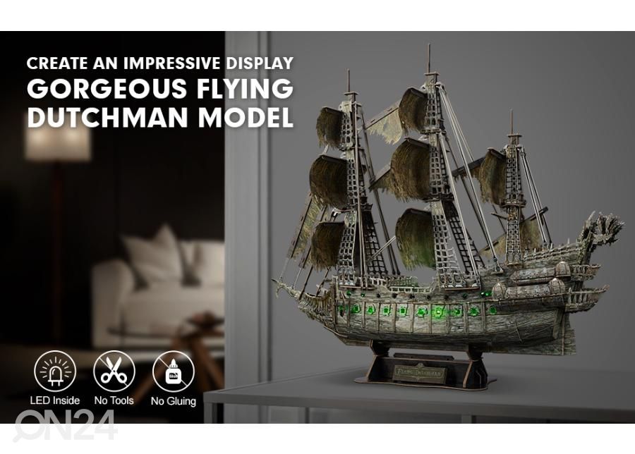 3D-palapeli Lentävä hollantilainen CUBICFUN kuvasuurennos