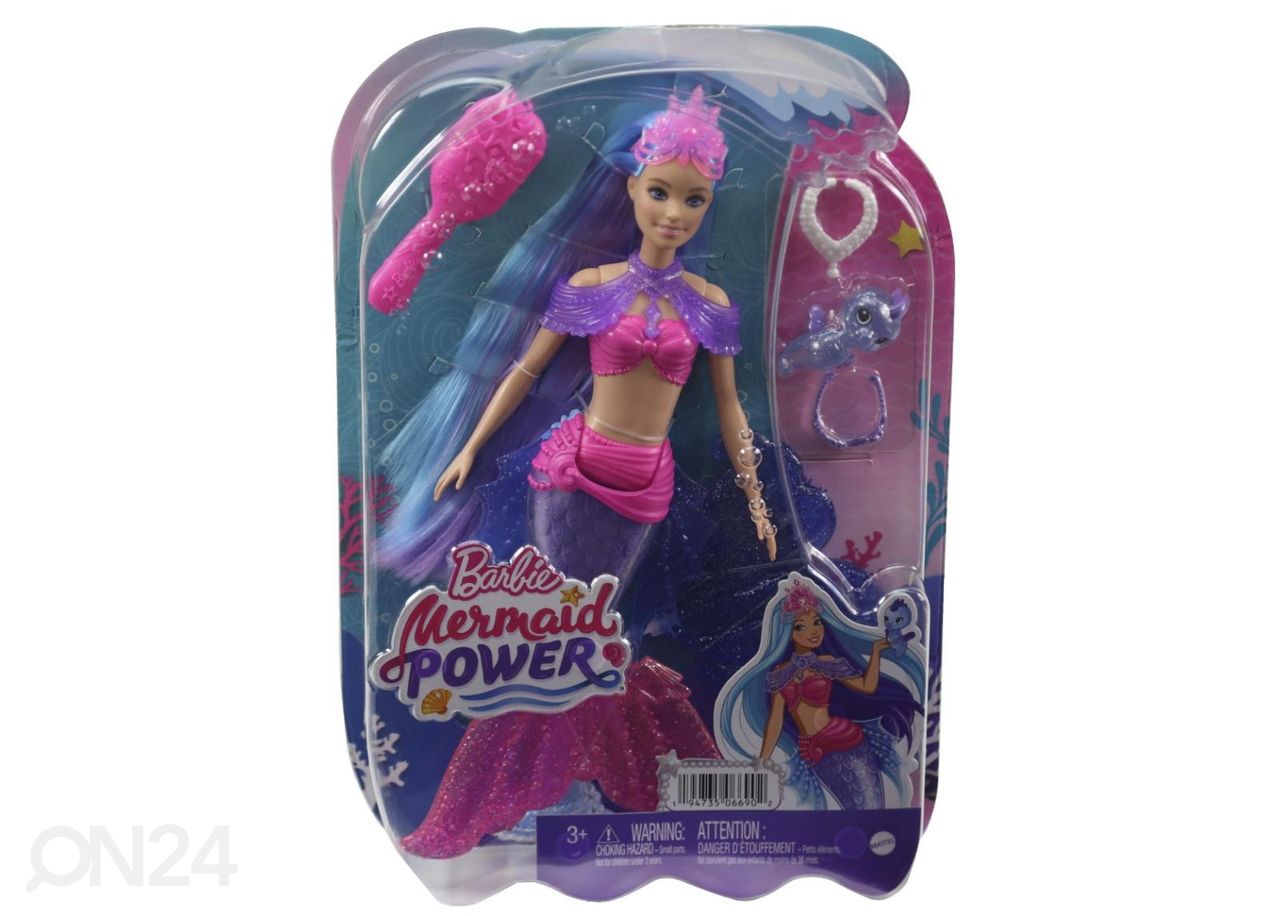 Barbie® Mermaid Power® säteilevä merineitonukke kuvasuurennos