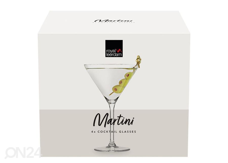 Cocktaillasi Martini 26 cl, 4 kpl kuvasuurennos