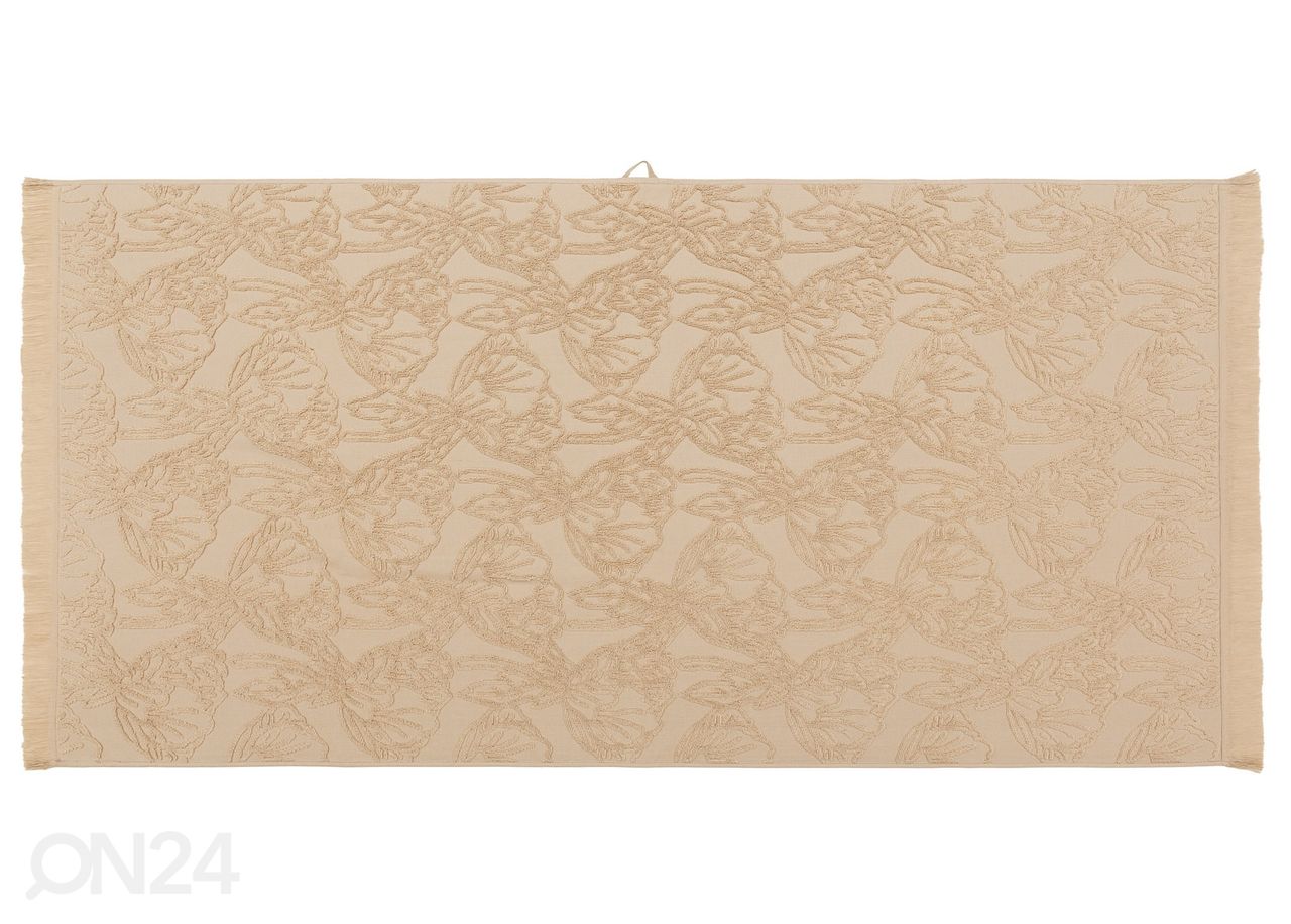 Froteepyyhe Blossom Blossom, beige 48x90 cm kuvasuurennos