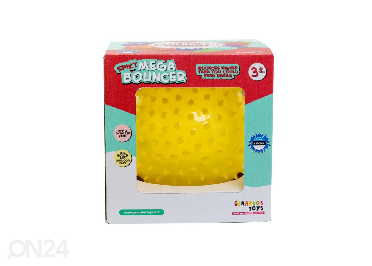 Gerardo's Toys Nagadega mega pomppupallo laatikossa 18 cm kuvasuurennos