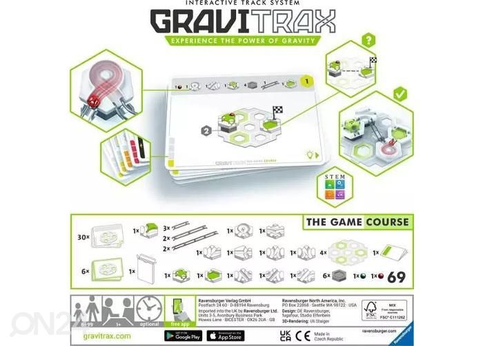 GraviTrax The Game Course -lisäosa Ravensburger kuvasuurennos