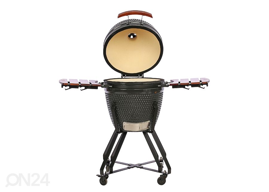 Grilli TunaBone Kamado Classic TBG21GRAY-01, 21", tummanharmaa kuvasuurennos