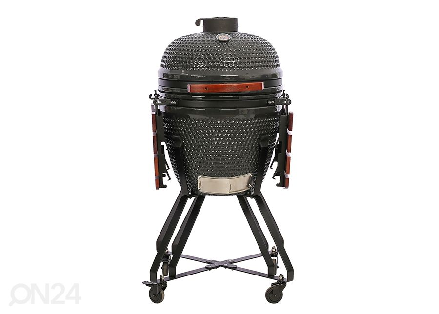 Grilli TunaBone Kamado Classic TBG21GRAY-01, 21", tummanharmaa kuvasuurennos