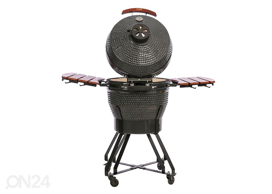 Grilli TunaBone Kamado Pro TBG22GRAY-02, 22", tummanharmaa kuvasuurennos