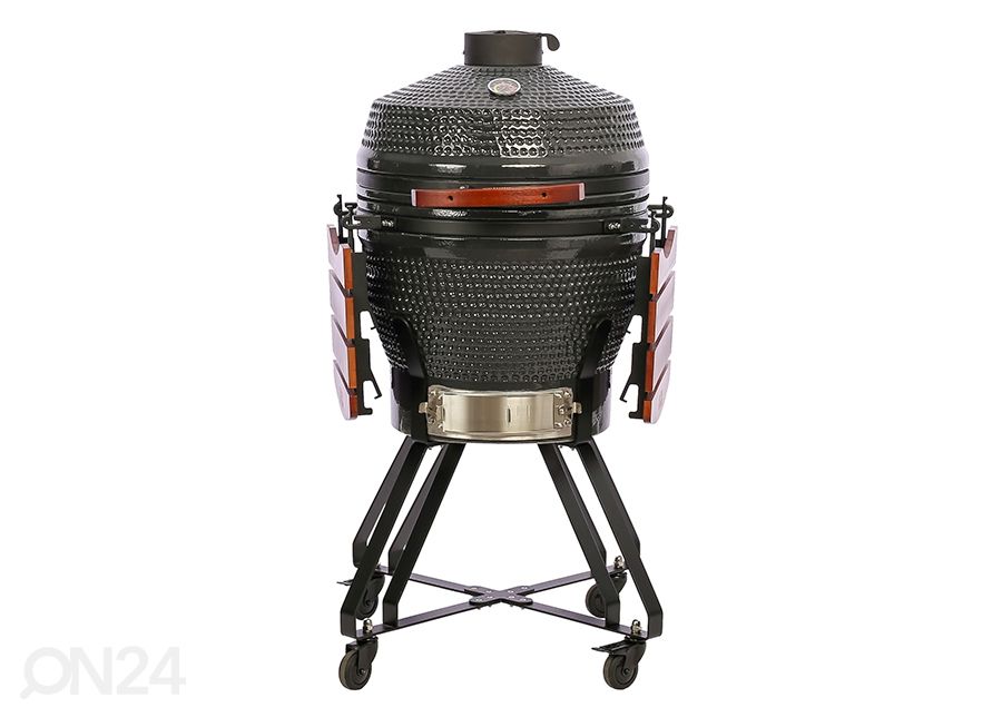 Grilli TunaBone Kamado Pro TBG22GRAY-02, 22", tummanharmaa kuvasuurennos