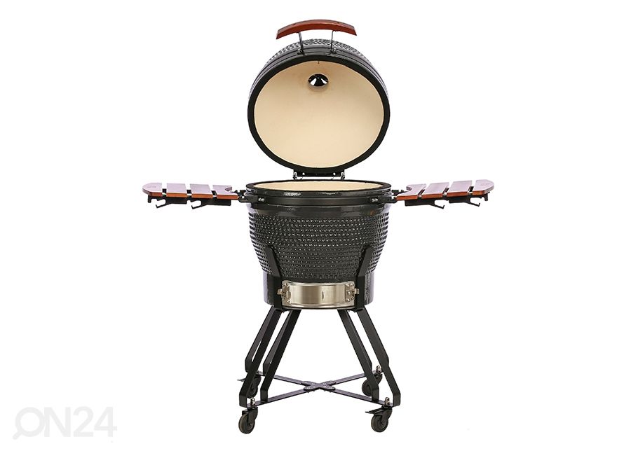 Grilli TunaBone Kamado Pro TBG22GRAY-02, 22", tummanharmaa kuvasuurennos