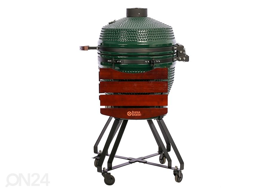 Grilli TunaBone Kamado Pro TBG22GREEN-02, 22", vihreä kuvasuurennos