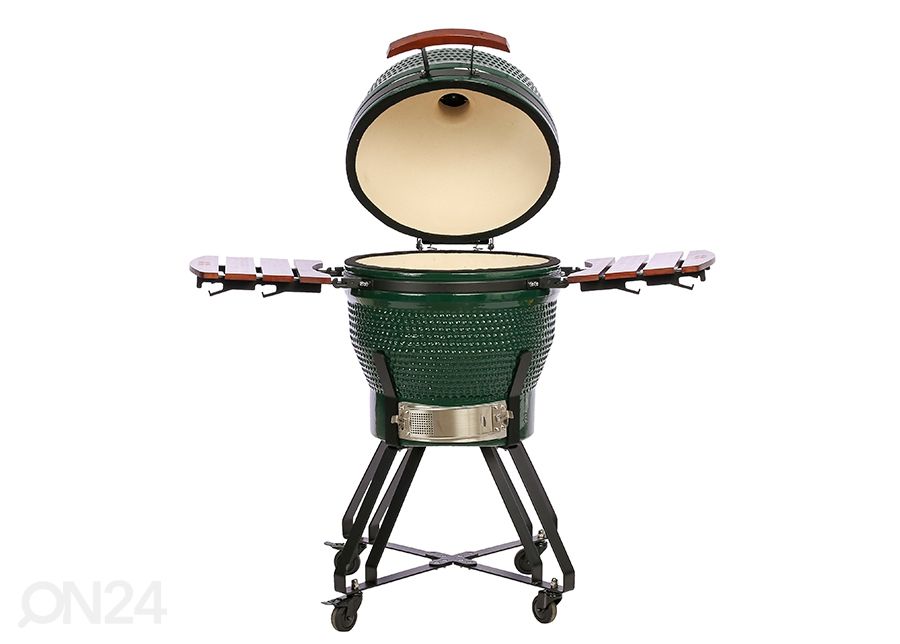 Grilli TunaBone Kamado Pro TBG22GREEN-02, 22", vihreä kuvasuurennos