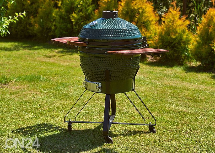 Grilli TunaBone Kamado Pro TBG22GREEN-02, 22", vihreä kuvasuurennos