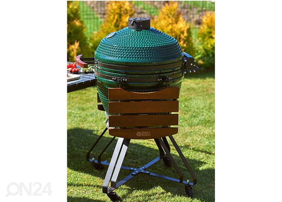 Grilli TunaBone Kamado Pro TBG22GREEN-02, 22", vihreä kuvasuurennos