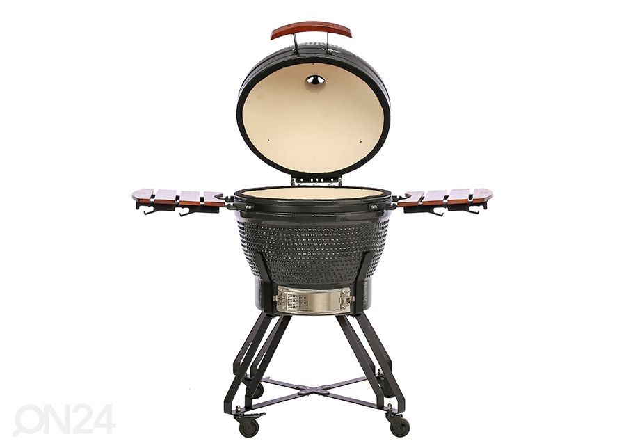 Grilli TunaBone Kamado Pro TBG24GRAY-02, 24", tummanharmaa kuvasuurennos