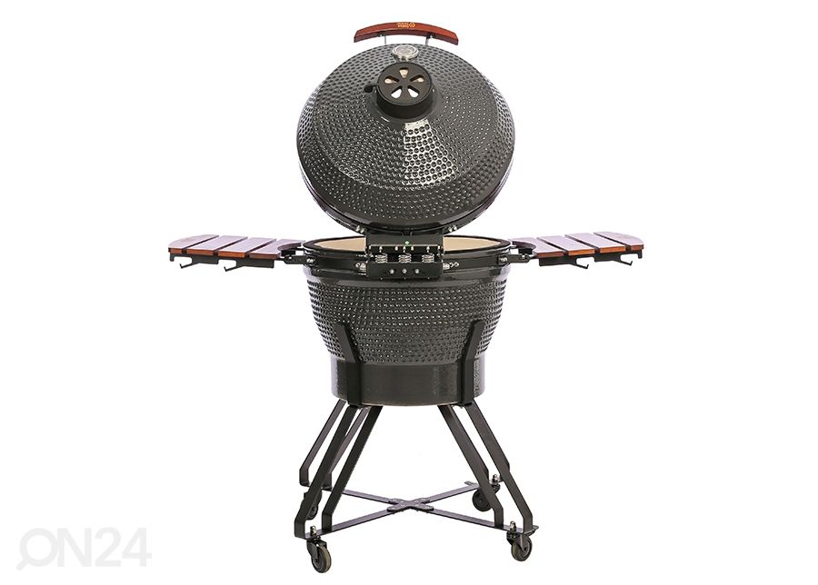 Grilli TunaBone Kamado Pro TBG24GRAY-02, 24", tummanharmaa kuvasuurennos