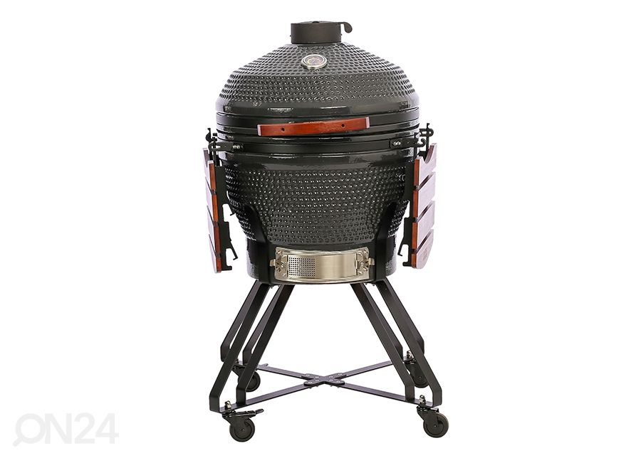 Grilli TunaBone Kamado Pro TBG24GRAY-02, 24", tummanharmaa kuvasuurennos