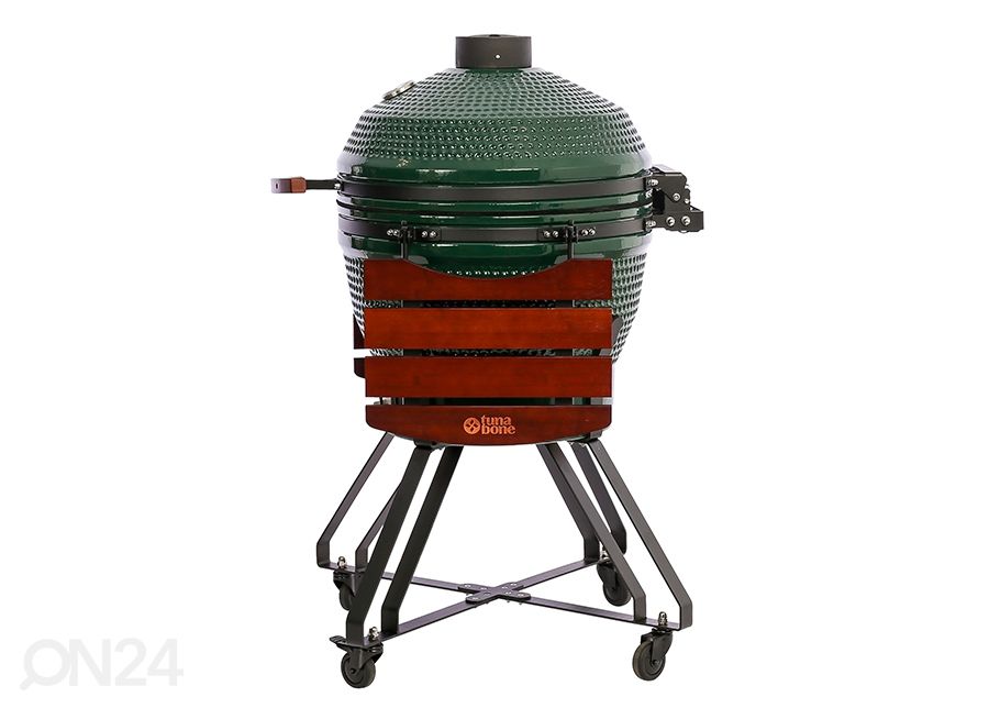 Grilli TunaBone Kamado Pro TBG24GREEN-02, 24", vihreä kuvasuurennos