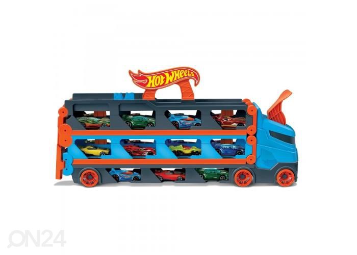 Hot Wheels® traileri kilparata kuvasuurennos