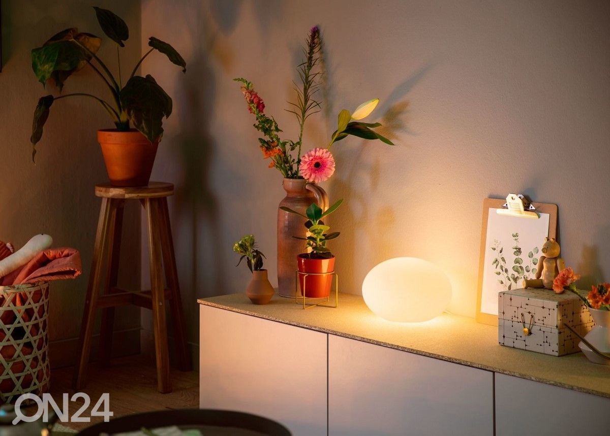 Hue White and Color ambiance Florish älykäs pöytävalaisin 2x39 W kuvasuurennos