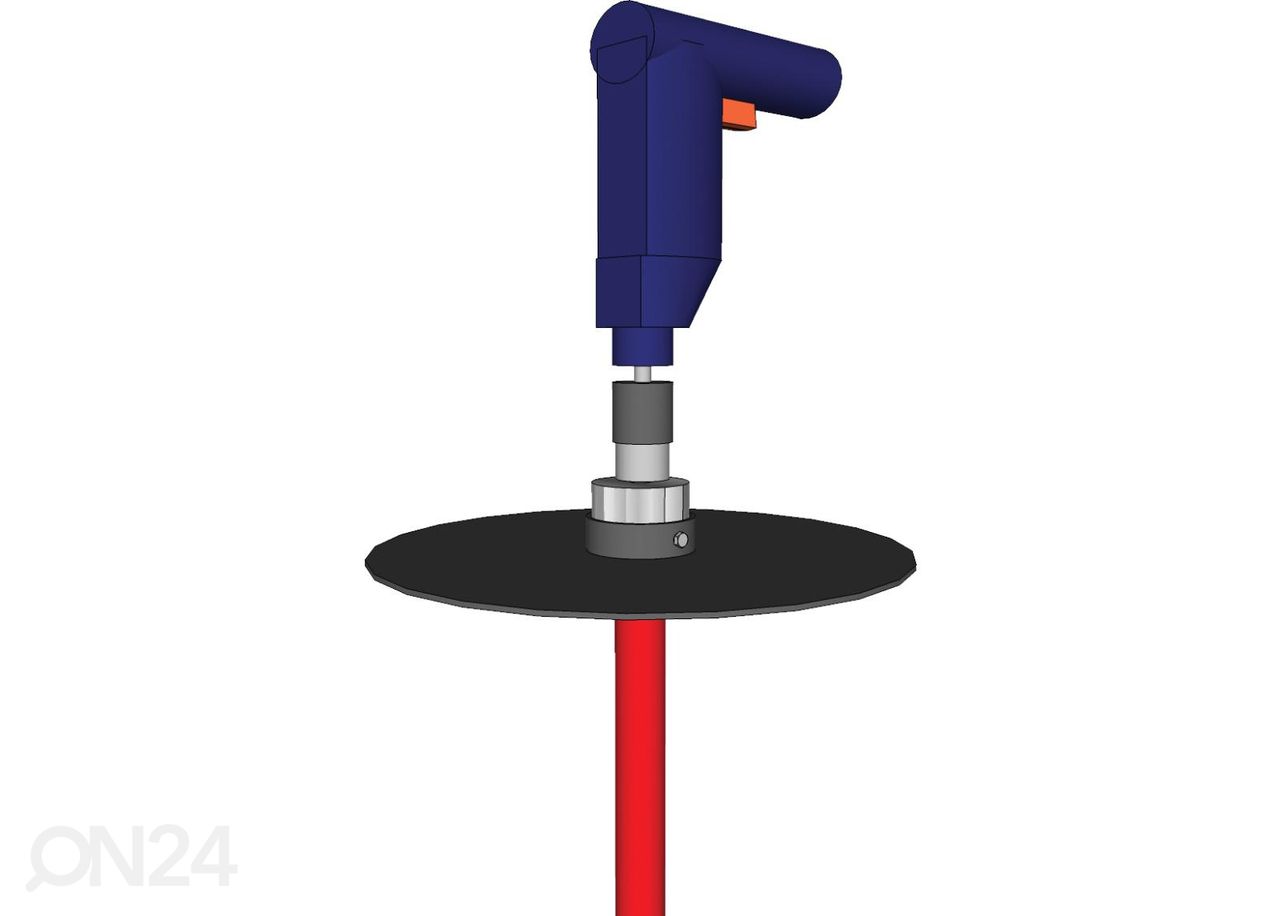 Jääkairan kierre 130 mm akkuporakoneelle kuvasuurennos