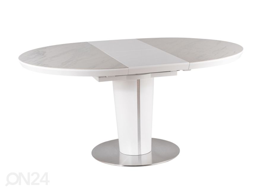 Jatkettava ruokapöytä 120x120-160 cm kuvasuurennos