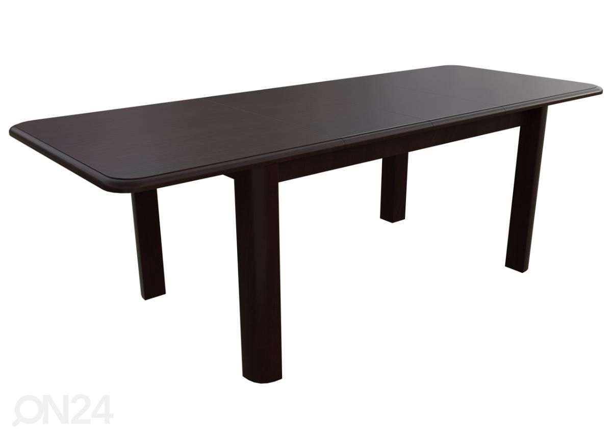 Jatkettava ruokapöytä 90x150-230 cm + 6 tuolia kuvasuurennos