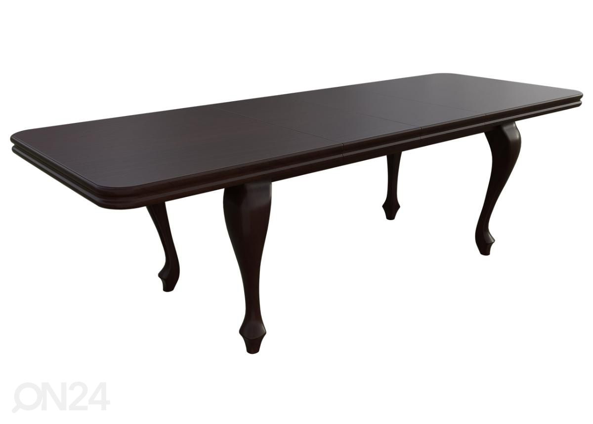 Jatkettava ruokapöytä 90x170-250 cm + 6 tuolia kuvasuurennos