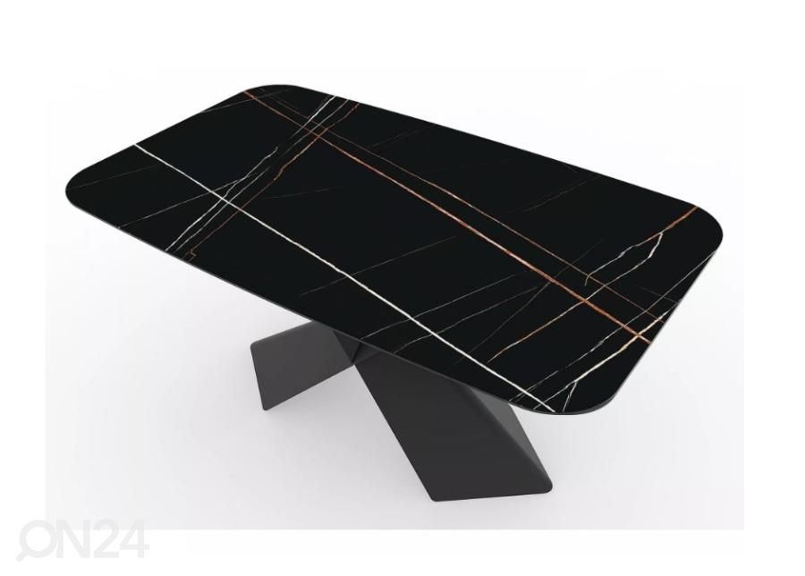 Jatkettava ruokapöytä Futuristic 160-240x95 cm kuvasuurennos