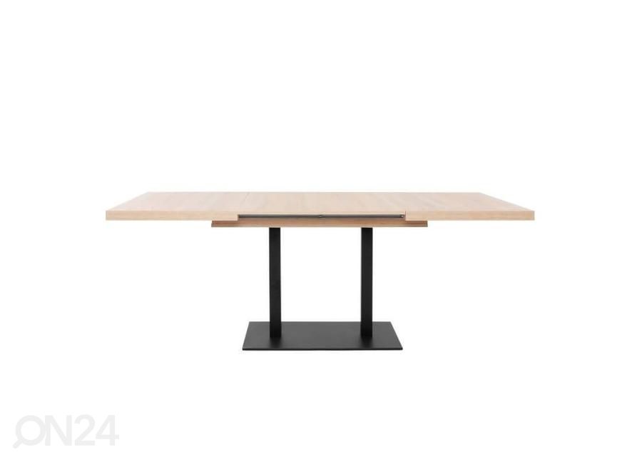 Jatkettava ruokapöytä Quadrato 120/200x80 cm kuvasuurennos