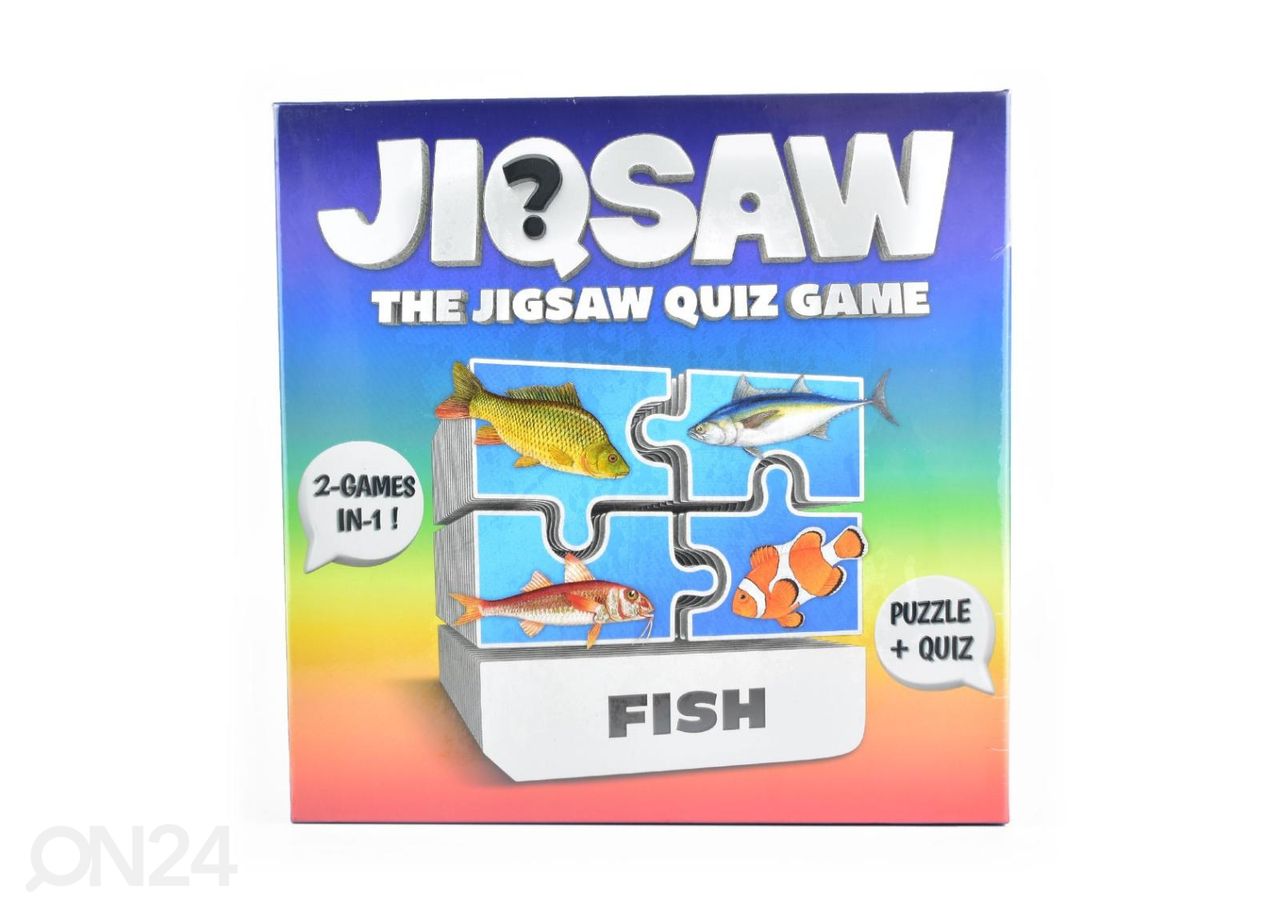 Jigsaw Quiz palapeli kalatietokilpailulla Fish kuvasuurennos