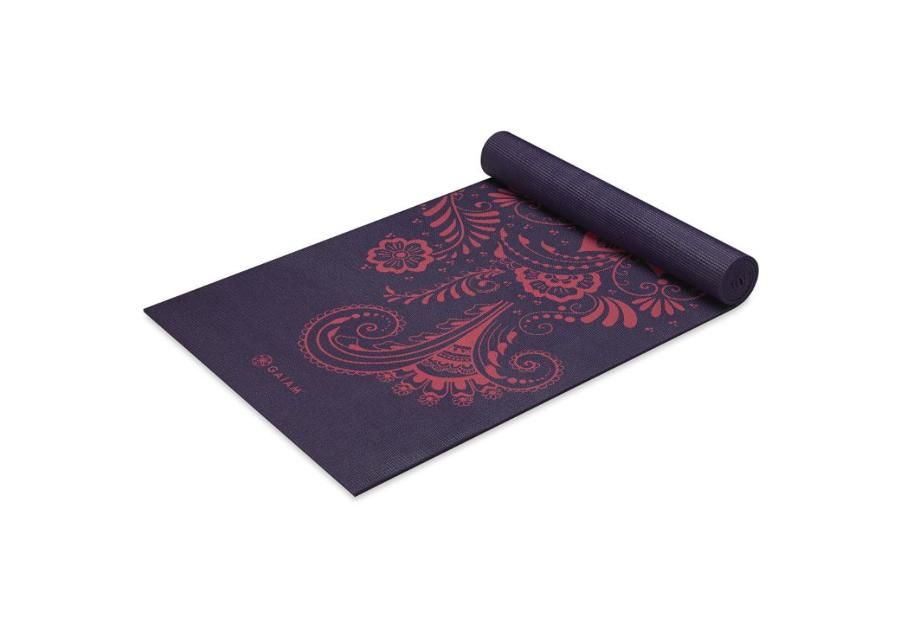 Joogamatto Gaiam Premium Auabergine Swirl kuvasuurennos