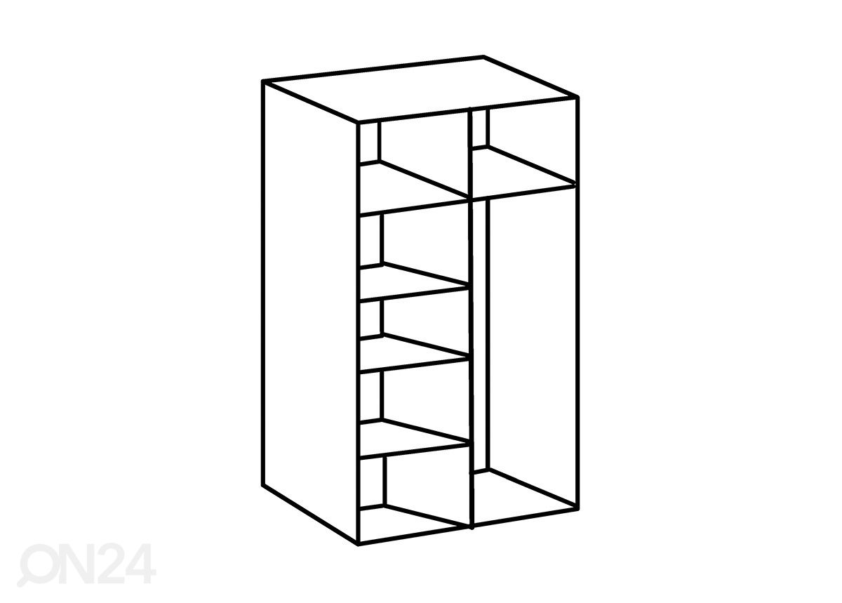 Kaappi MRK 642 80 cm kuvasuurennos