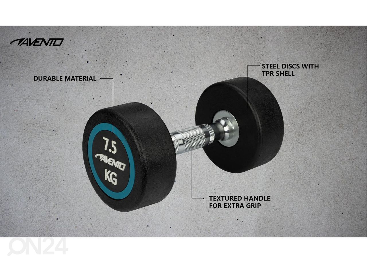 Käsipaino Avento 7,5 kg kuvasuurennos