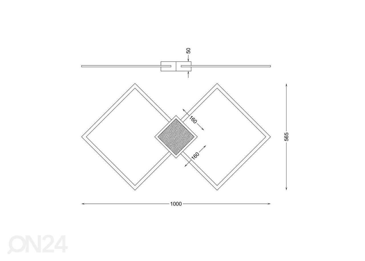 Kattovalaisin Hex 1D LED kuvasuurennos