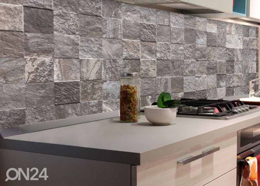 Keittiön välitila Tile wall 180x60 cm kuvasuurennos