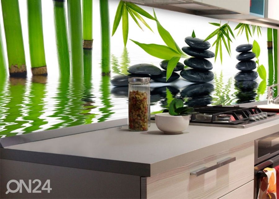 Keittiön välitila Zen stones 180x60 cm kuvasuurennos