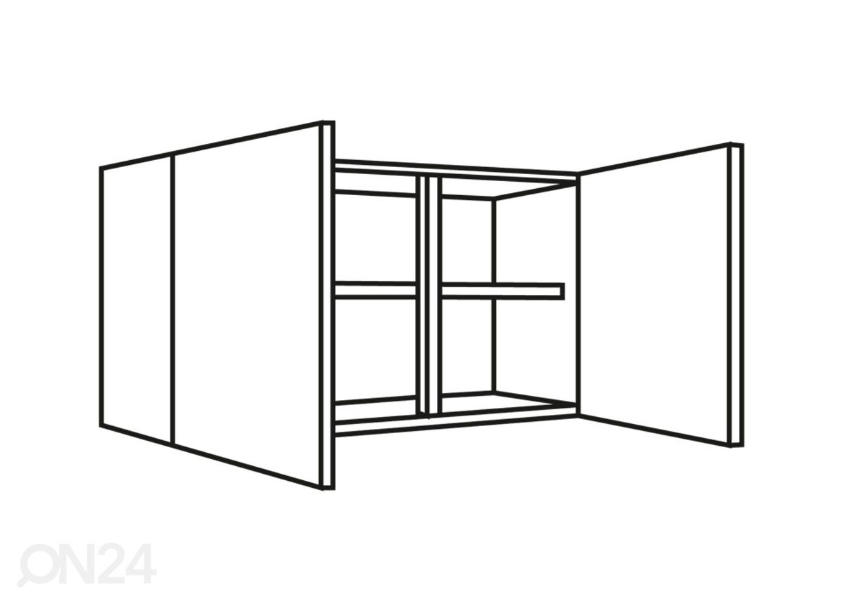 Keittiön yläkaappi 100 cm kuvasuurennos