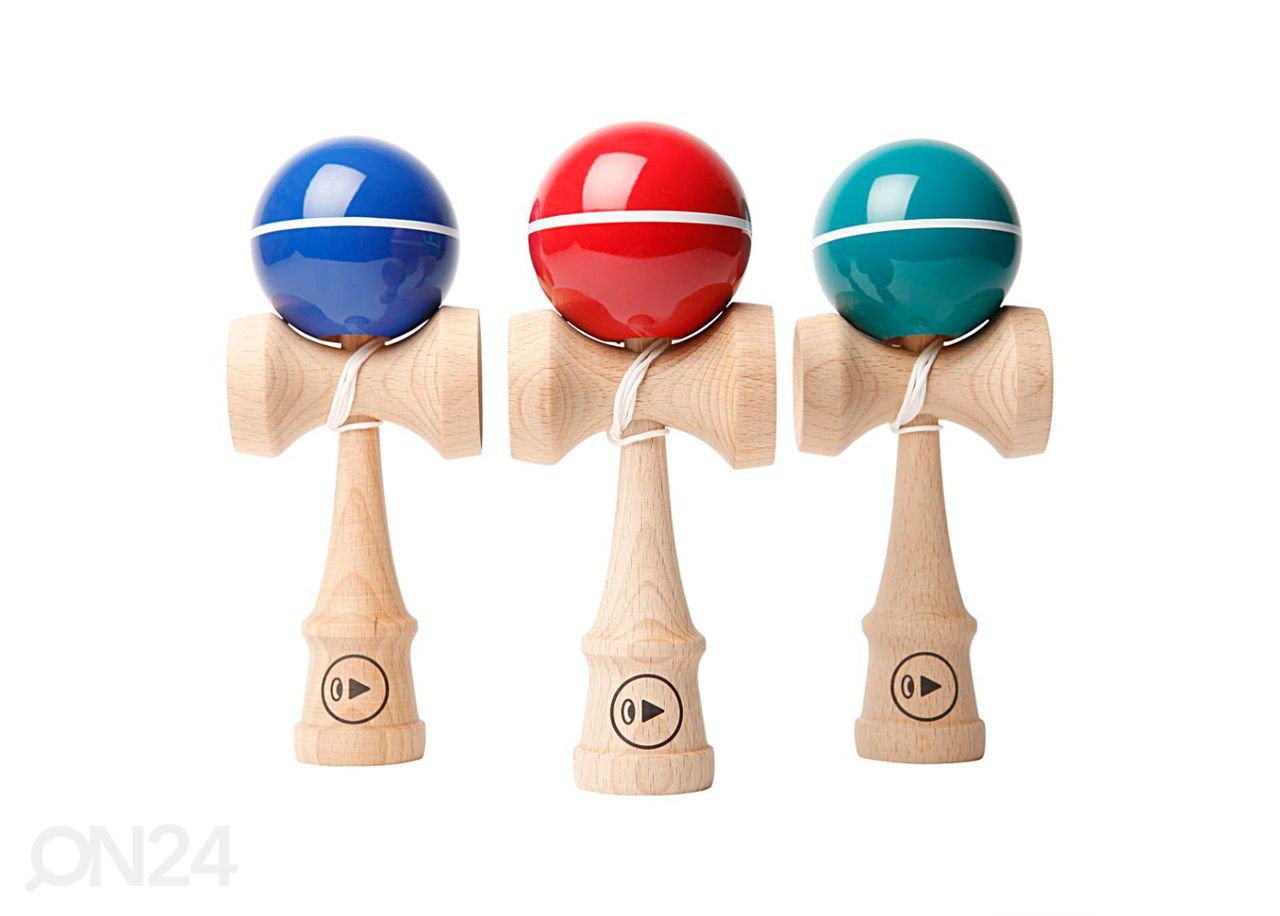 Kendama taitopeli Play Pro II Recpaint Slick blue 18,5 cm kuvasuurennos