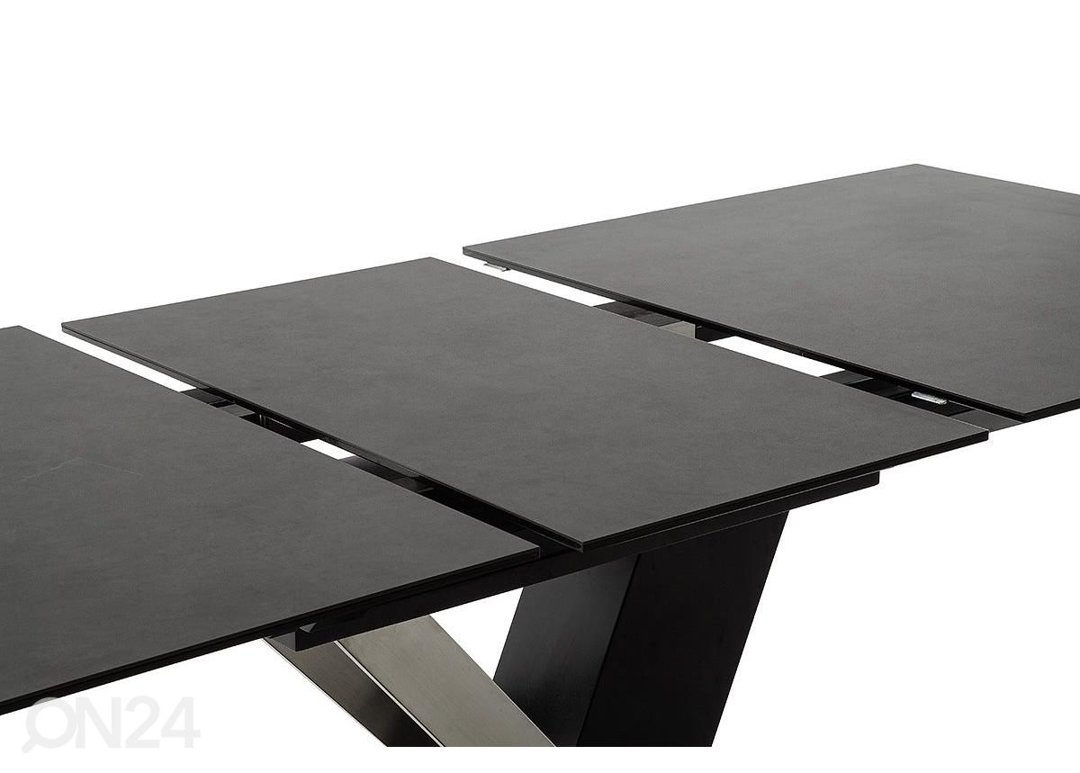 Keraaminen jatkettava ruokapöytä Massaro 160/210x90 cm kuvasuurennos