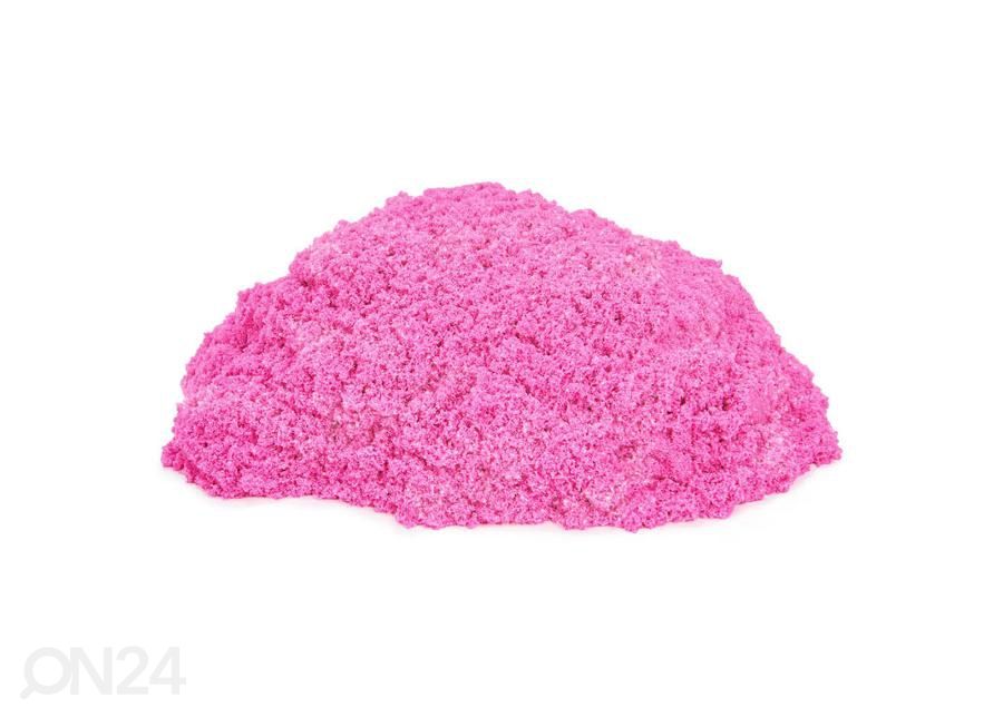 Kineettinen hiekka 530 g pinkki kuvasuurennos