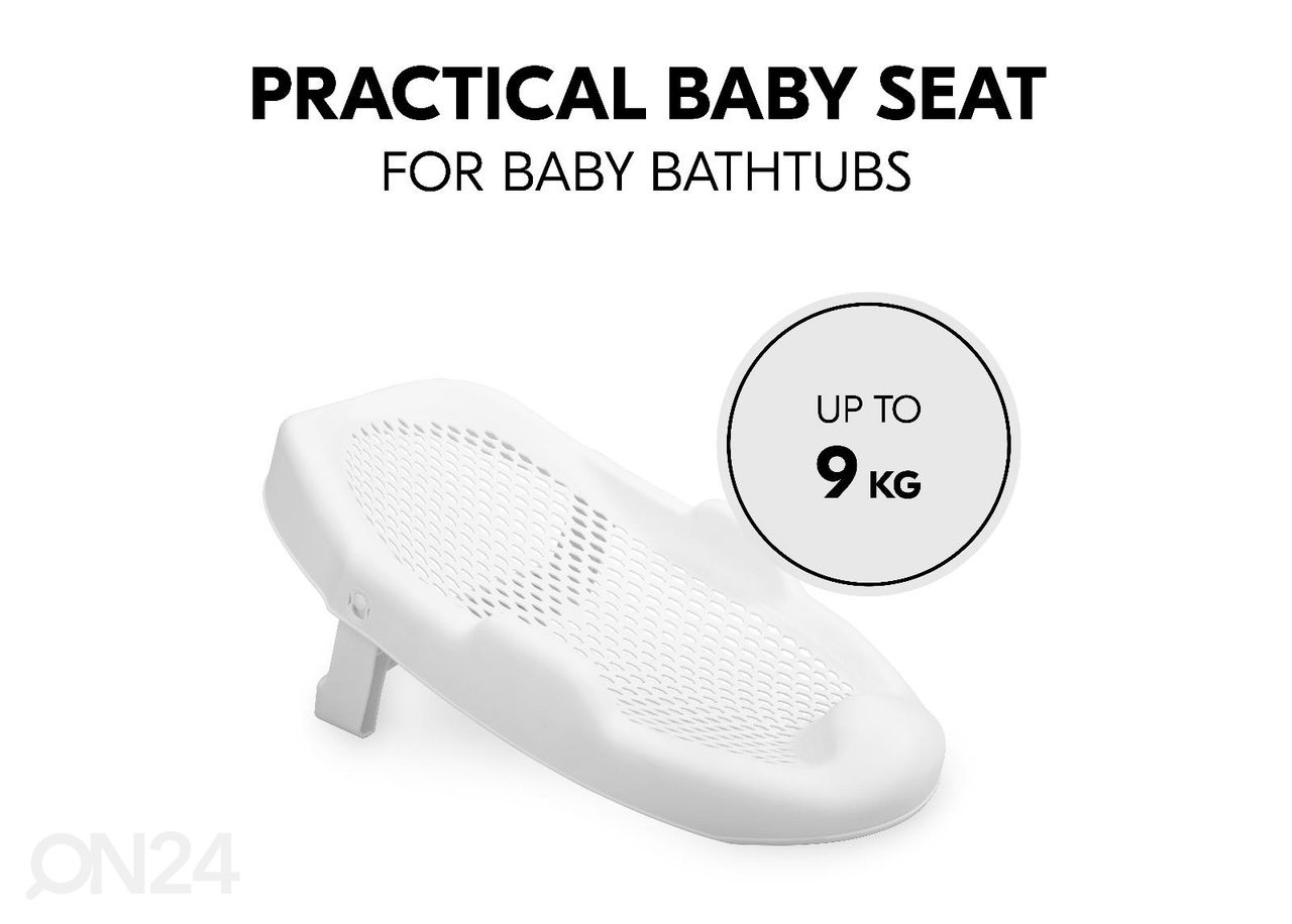 Kylpyanne istuin Hauck Bathtub Baby Inlay valkoinen kuvasuurennos