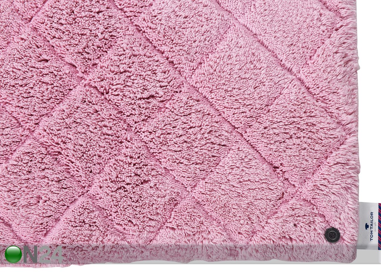 Kylpyhuoneen matto Cotton Pattern 60x100 cm kuvasuurennos