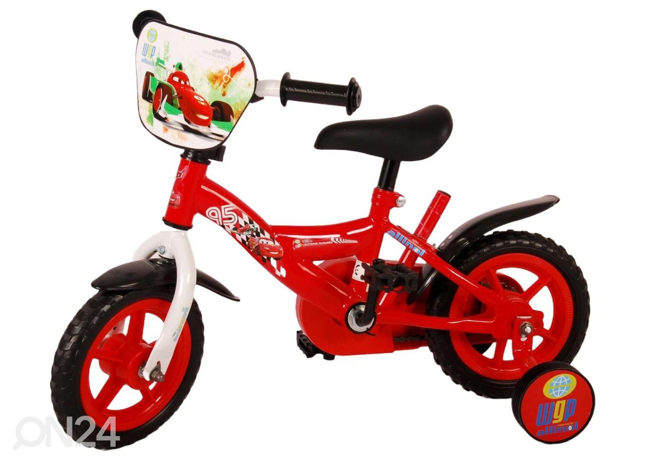 Lasten polkupyörä 10 tuuma Disney Cars kuvasuurennos