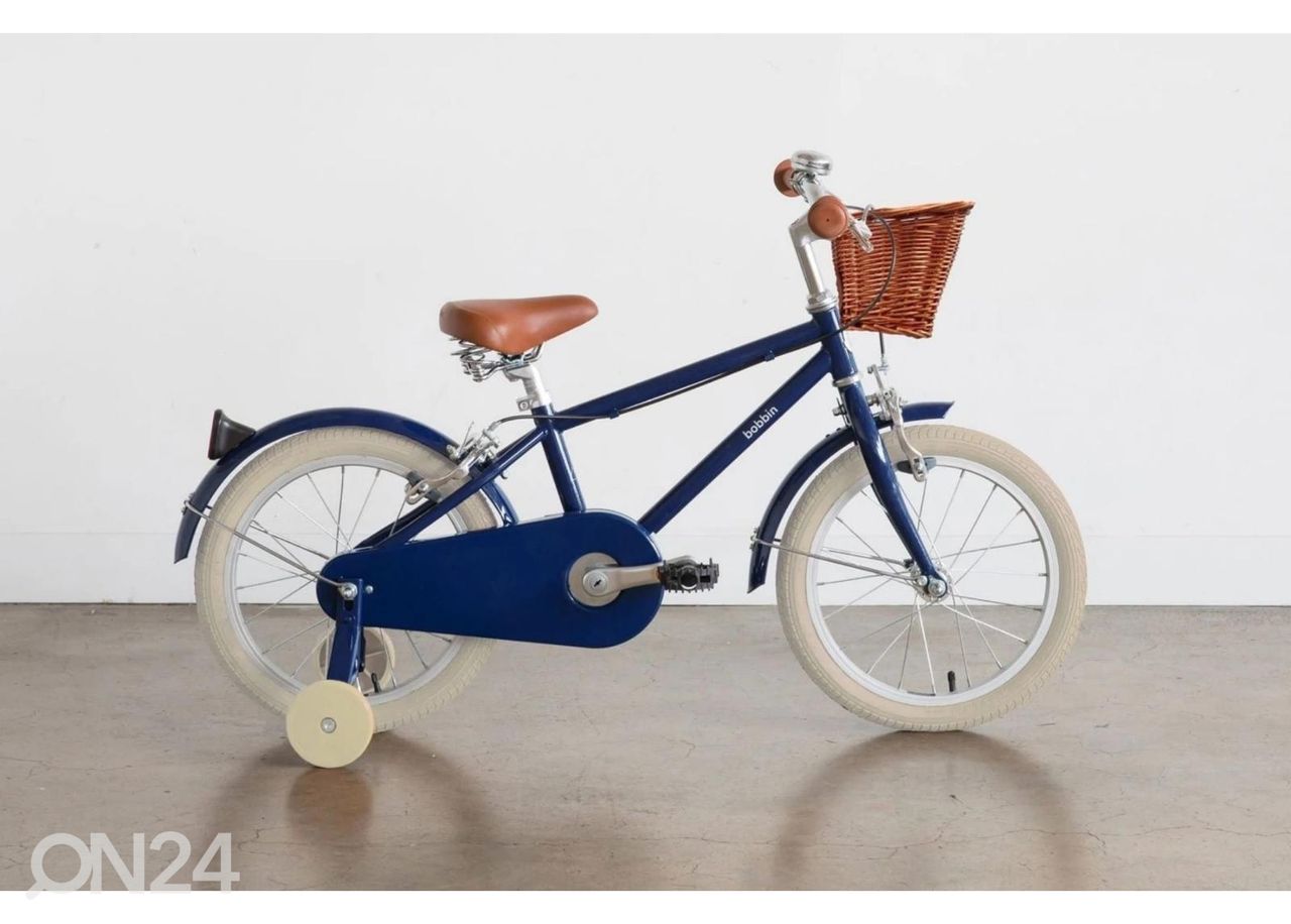 Lasten polkupyörä 16 tuumaa Bobbin Moonbug Blueberry sininen kuvasuurennos
