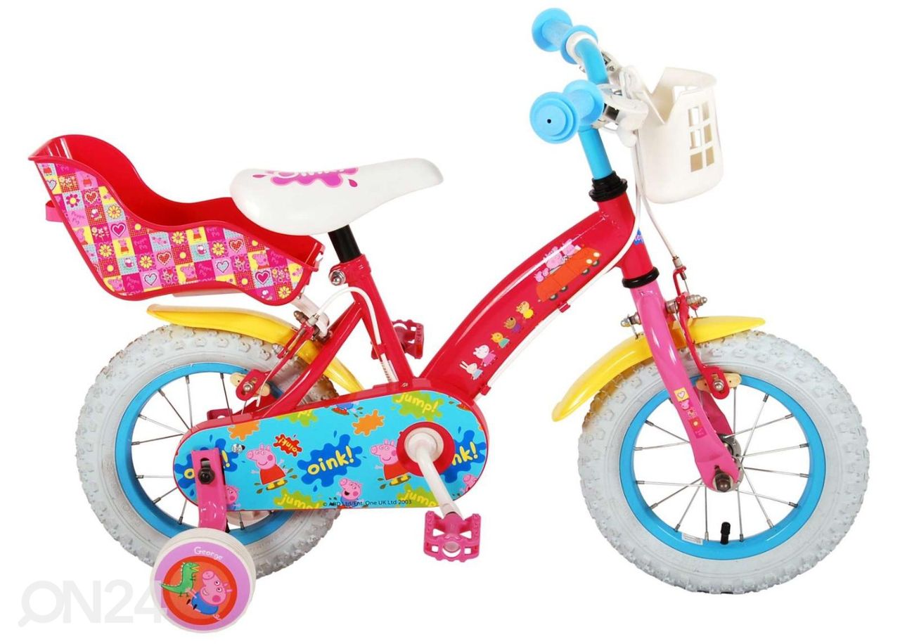 Lasten polkupyörä Peppa Pig 12 tuumaa Volare kuvasuurennos
